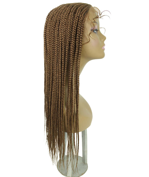 Jordan Copper Blonde Braided Lace Wig