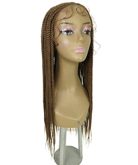 Jordan Copper Blonde Braided Lace Wig