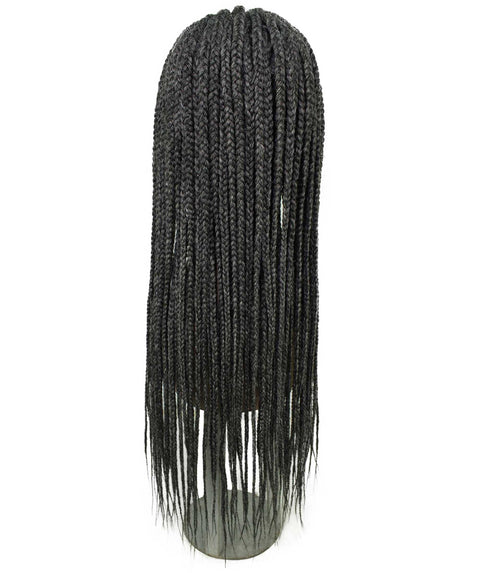 Jordan Charcoal Grey Braided Lace Wig