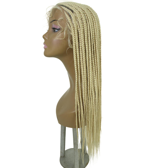 Jordan Light Blonde Braided Lace Wig