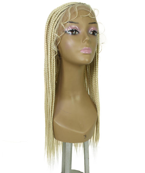 Jordan Light Blonde Braided Lace Wig