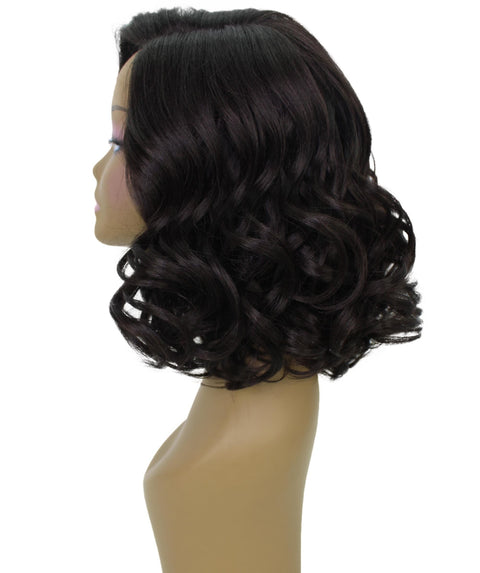 Aliyah Dark Brown Layered Lace Wig