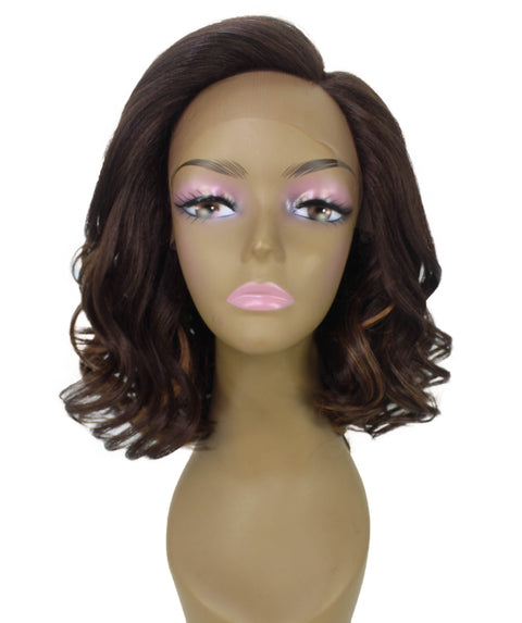 Aliyah Brown with Golden Layered Lace Wig