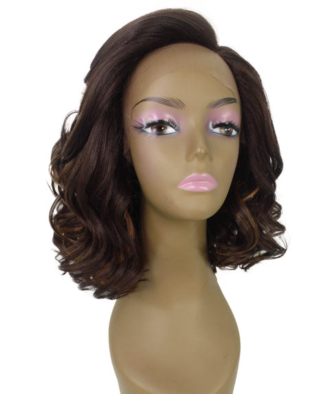 Aliyah Brown with Golden Layered Lace Wig