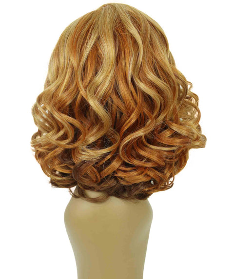 Aliyah Strawberry Blonde Layered Lace Wig