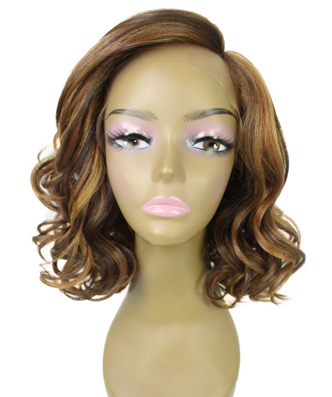 Aliyah Light Brown Blend Layered Lace Wig