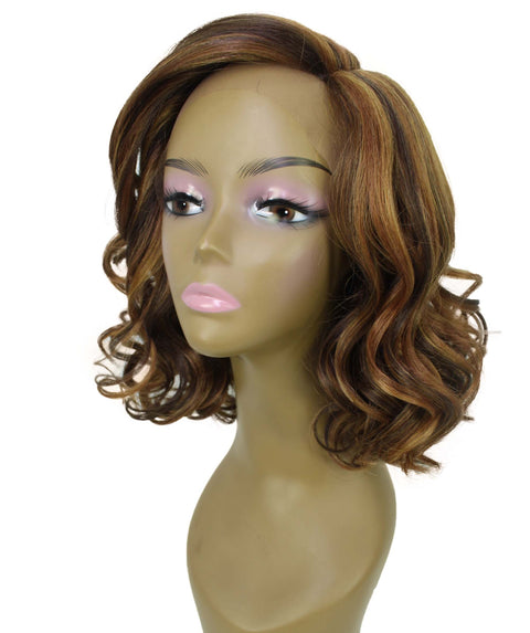 Aliyah Light Brown Blend Layered Lace Wig