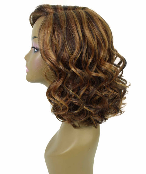 Aliyah Light Brown Blend Layered Lace Wig