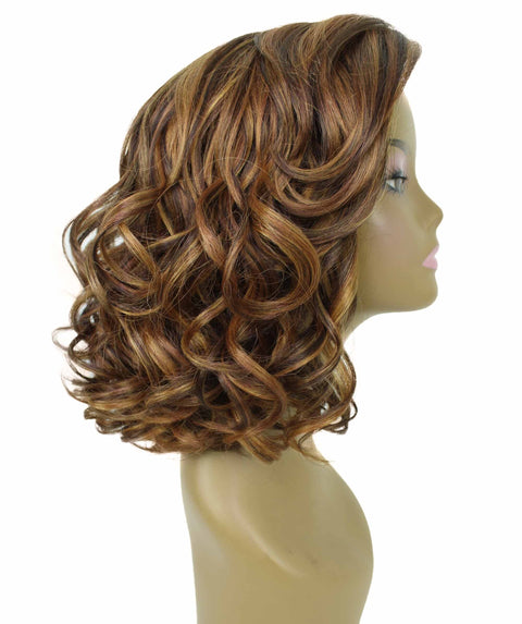 Aliyah Light Brown Blend Layered Lace Wig