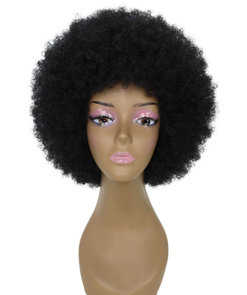 Audre Black Afro Half Wig