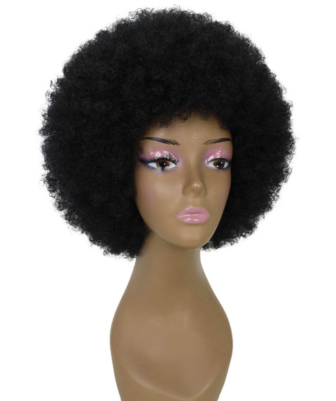 Audre Black Afro Half Wig