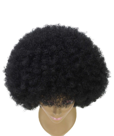 Audre Black Afro Half Wig