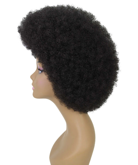 Audre Natural Black Afro Half Wig