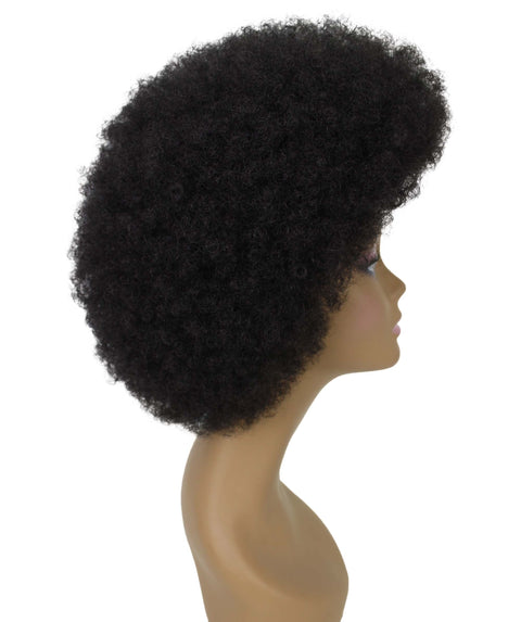 Audre Natural Black Afro Half Wig