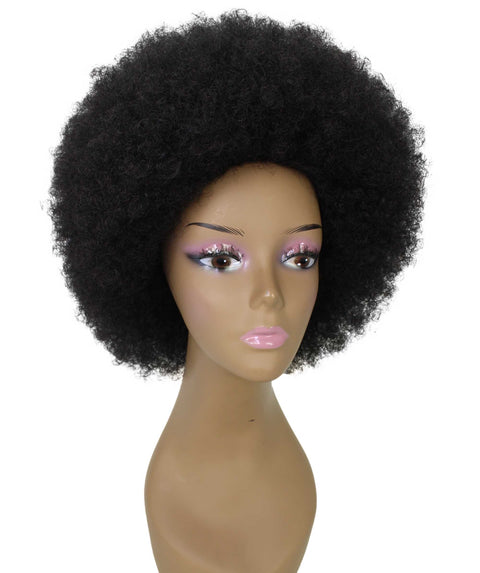 Audre Natural Black Afro Half Wig