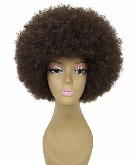 Audre Medium Brown Afro Half Wig