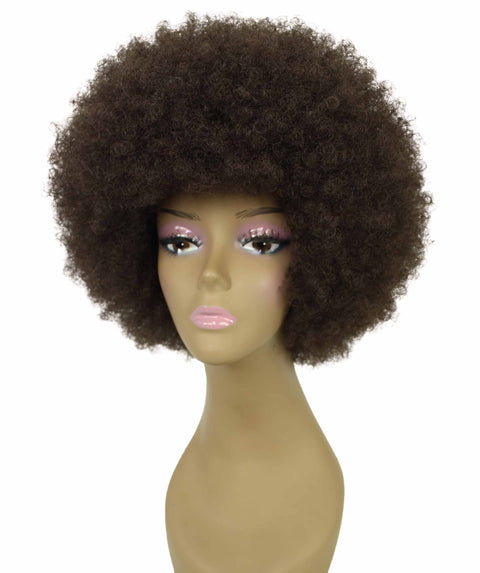 Audre Medium Brown Afro Half Wig