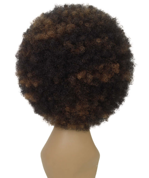 Audre Dark Brown Blend Afro Half Wig