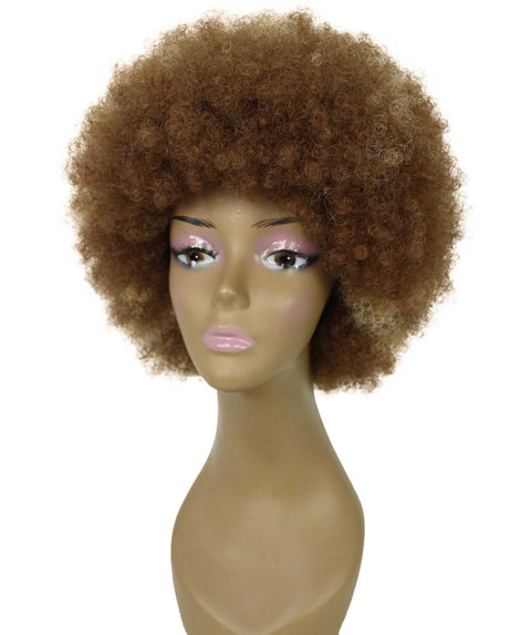 Audre Black Blend Afro Half Wig