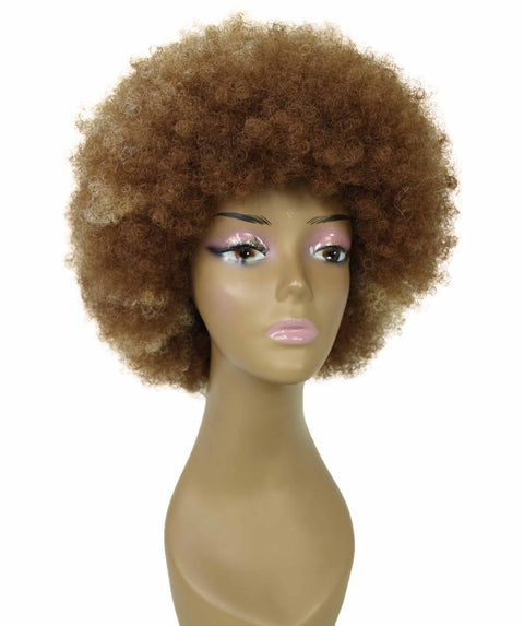 Audre Black Blend Afro Half Wig