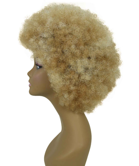 Audre Brown Blend Afro Half Wig