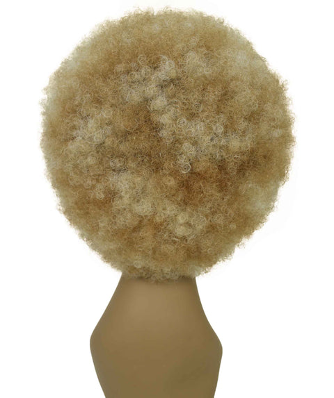 Audre Brown Blend Afro Half Wig