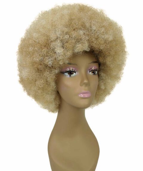 Audre Brown Blend Afro Half Wig