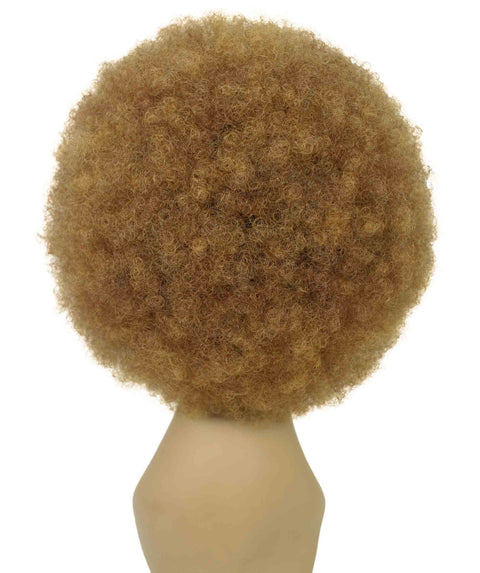 Audre Honey Alburn Afro Half Wig