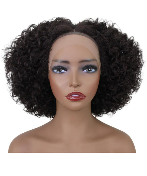 Naomi Dark Brown Afro Lace Wig