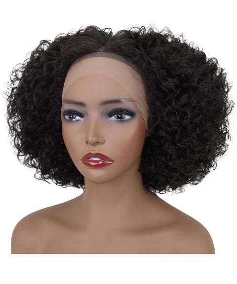 Naomi Dark Brown Afro Lace Wig