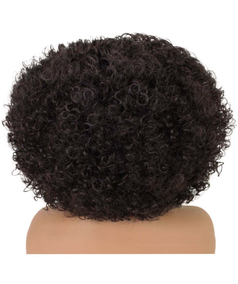 Naomi Dark Brown Afro Lace Wig