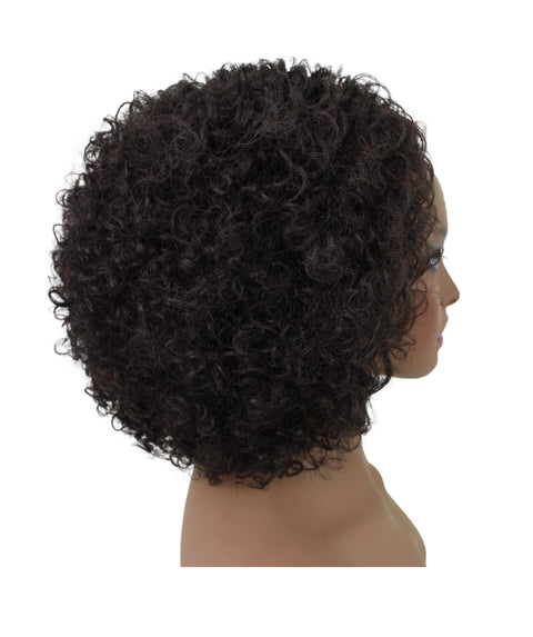 Naomi  Dark Brown Afro Lace Wig