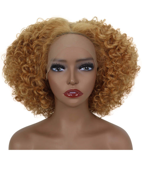 Naomi  Medium Brown Afro Lace Wig