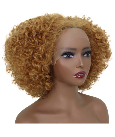 Naomi  Medium Brown Afro Lace Wig