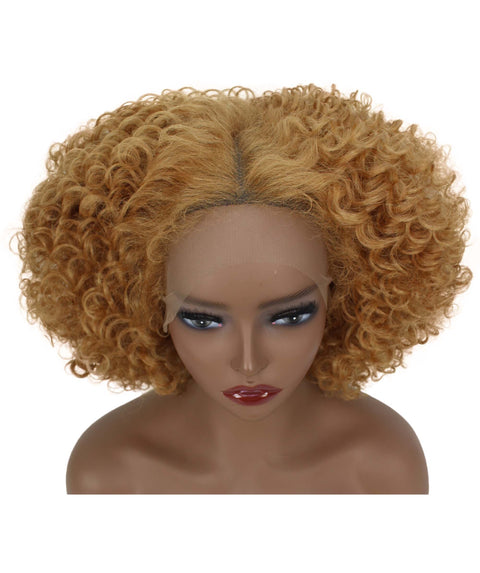 Naomi  Medium Brown Afro Lace Wig