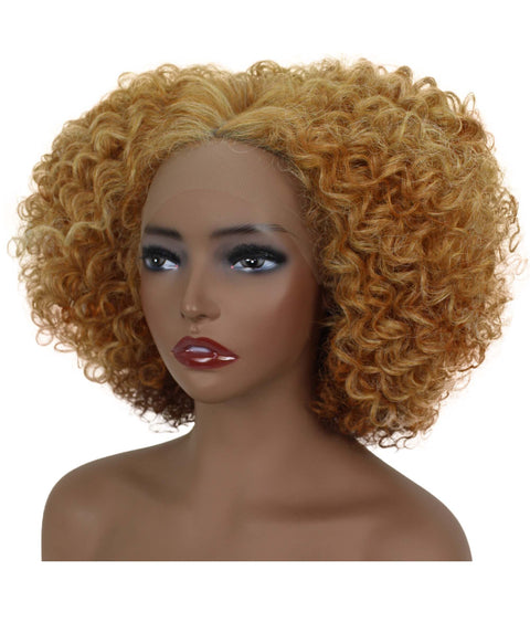 Naomi  Copper Blonde Afro Lace Wig