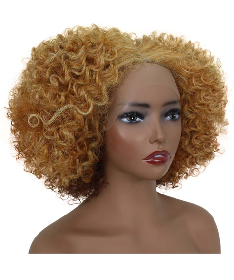 Naomi Copper Blonde Afro Lace Wig