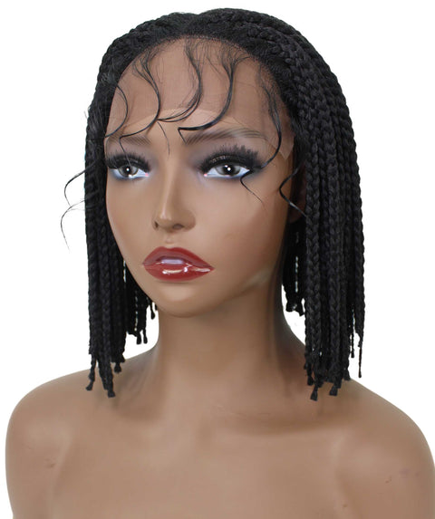 Athea Black Braid Lace Wig