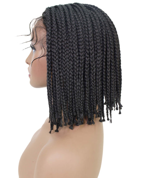 Athea Natural Black Braid Lace Wig