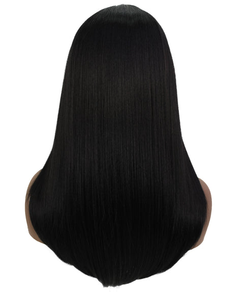 Ebony  Natural Black Straight  Lace Wig